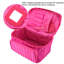 Trousse de toilette portative à maquillage imperméable à grande capacité avec miroir-1693910504