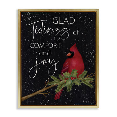 Art mural sur toile Comfort & Joy par Annie Lapoint