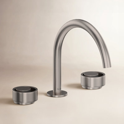 Eclissi Widespread Lavatory Faucet With C-Spout