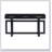 Elegant Console Table With Three Drawers, Extra Long Entryway Table For Enhanced Storage And Style-1708658483