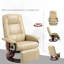 Fauteuil inclinable pivotant Comfort, bois-1798747763