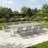Outdoor Patio Extendable Aluminum Dining Table