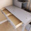 Lit mezzanine simple avec bureau Wood-1950865458