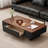 Modern simple rectangular coffee table-47400630