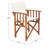 Woodacre Wood Premium All-Weather Wicker Outdoor Folding Dining Armchair-1154854958