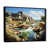 Black Floater Framed