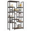 Arge Corner Shelf Unit,180cm Shelving Unit Bookshelf  for Study Room/Living Room