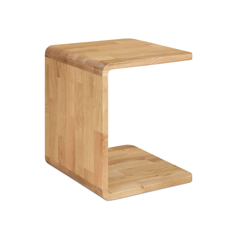 Carrie Side Table Walnut, Natural