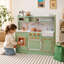 Cuisine de jeu en bois avec évier et distributeur de glaçons Teamson Kids Little Chef St. Louis-116625945