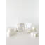 Mother of Pearl Marble Votive Candle with Marble Holder