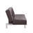 Tato Twin 37.8'' Faux Leather Convertible Sofa-1678715316