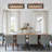 Arden 5-light Farmhouse Rectangular Flush Mount Ceiling Light
