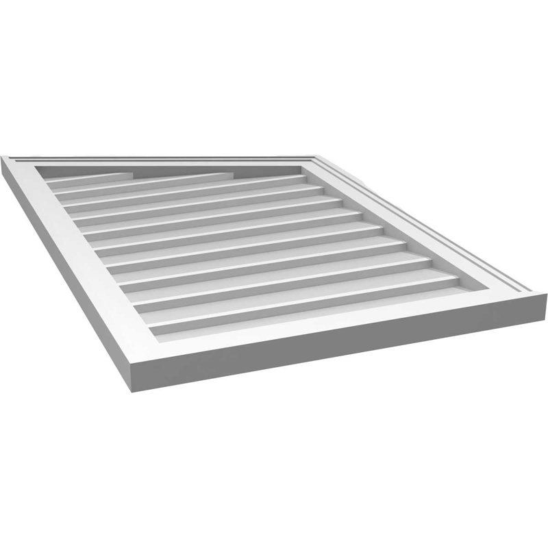 Ventilateur à pignon non-fonctionnel Signature, H 1,5 po x L 36 po x l 22 po