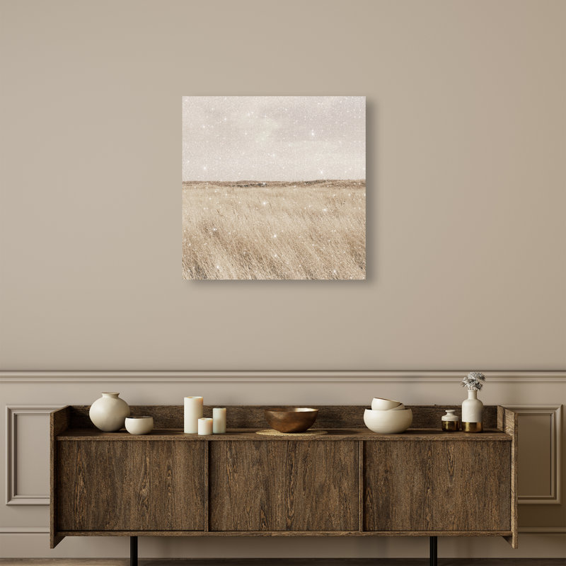 Golden Nature Print by Oliver Gal, 30" H x 30" W, Gallery Wrapped