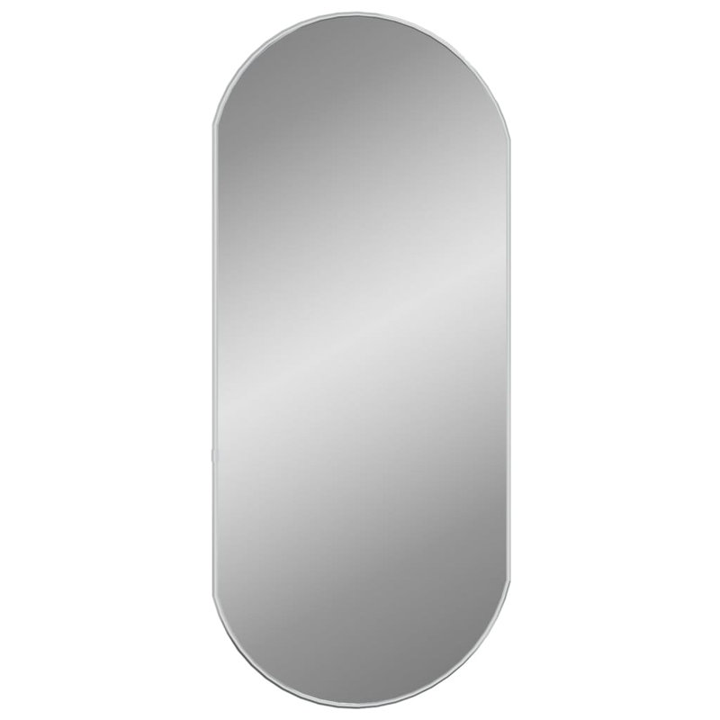 Kluk Wall Mirror, 35cm x 80cm, Silver