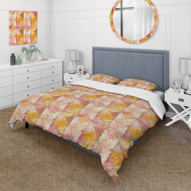 Ensemble de housse de couette Farmhouse, Housse de couette très grand + 2 taies décorativ