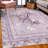 Carleny Spring High Density Long Fiber Poly Threads Decorative Area Rug Carpet-983437025