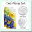 Summer Breeze Butterfly Towels - Soft, Absorbent Microfiber Hand & Face Towels Set for Bathroom & Kitchen, 30x15 Inch, Yellow & Blue Floral Design