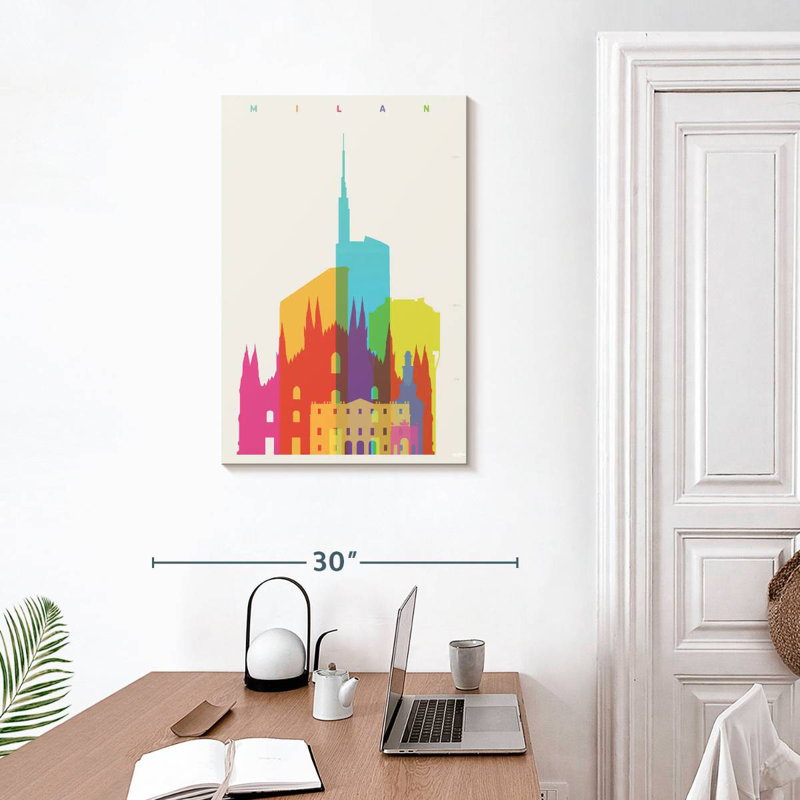Nicci Vibrant Milan, 30" H x 20" W