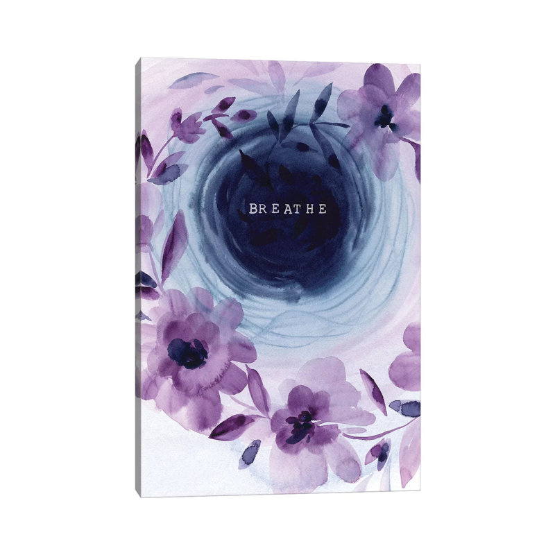 Mindfulness II 1 Piece Painting on Canvas, 45.72cm H x 30.48cm W x 1.91cm D, Wrapped Canvas