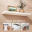 2 Piece Floating Shelf