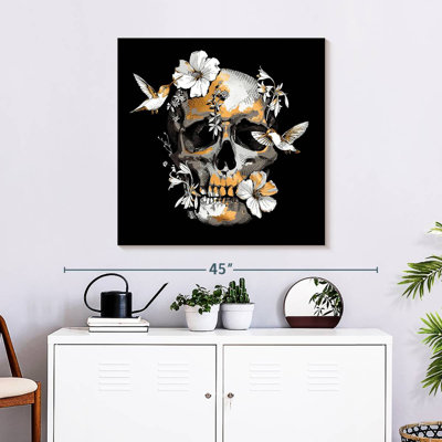 Kerner Skull Floral Growth