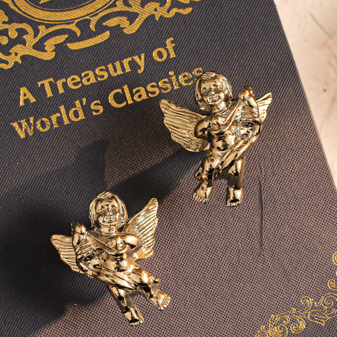 23/10” Length Cherub Novelty Handle Multi Pack (Set of 2) NUODE 