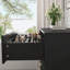 Commode 6 tiroirs en bois pour chambre à coucher, salon-334295713