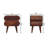 17.7'' W Solid Wood Nightstand