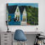 Second Story Sunlight by Edward Hopper - Wrapped Canvas Art Prints-1233807265