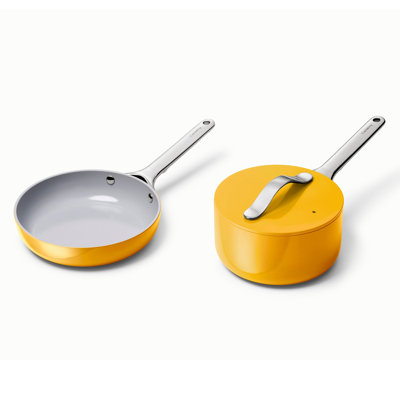 Caraway Ceramic Non-Stick Mini Duo Cookware Set