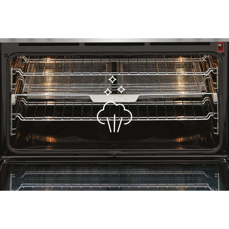 36" Stainless Steel Dual-Fuel Convection Range with Air Fry