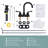 Centerset 2-handle Bathroom Faucet with Drain Assembly-70460810