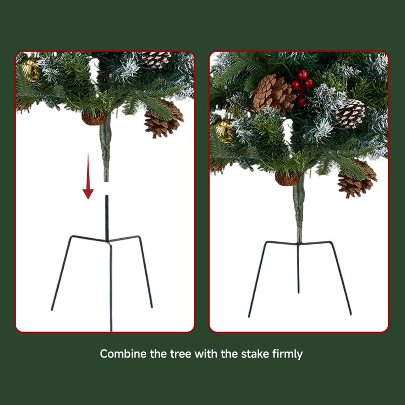 1.97' H Artificial Pine Christmas Tree
