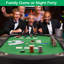 AVAWING 72'' 8 - Player Foldable Poker Table-100483024