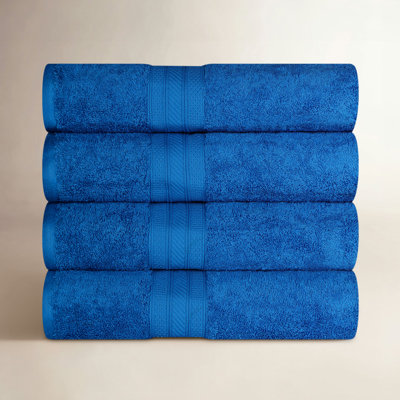 4-Piece Cotton Bath Towel Set
