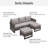 Wicker 5 - Person Patio Conversation Set with Cushions-2002799259