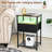 Kiler 15.35'' W Metal Nightstand-2014988115