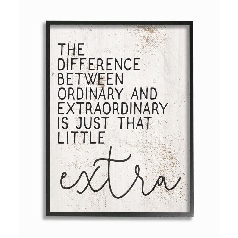 « little extra », art de texture, H 20 po x l 16 po x P 1,5 po, Giclée encadrée noir minuit
