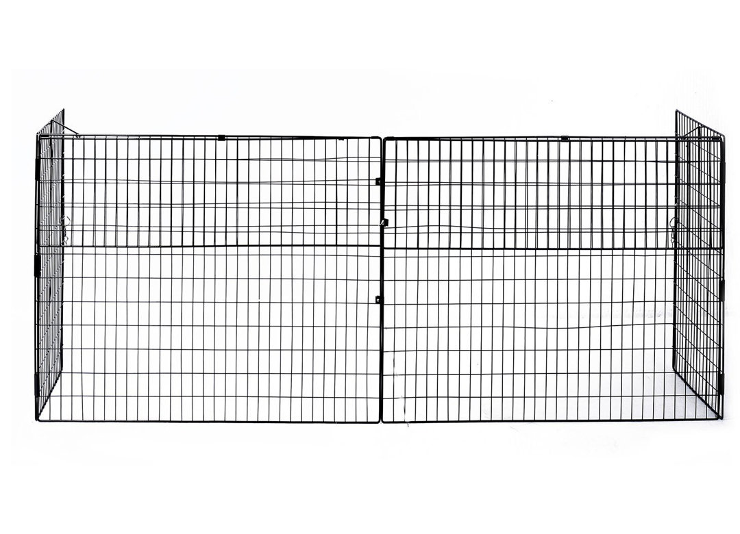 4 Panel Steel Fireplace Screen