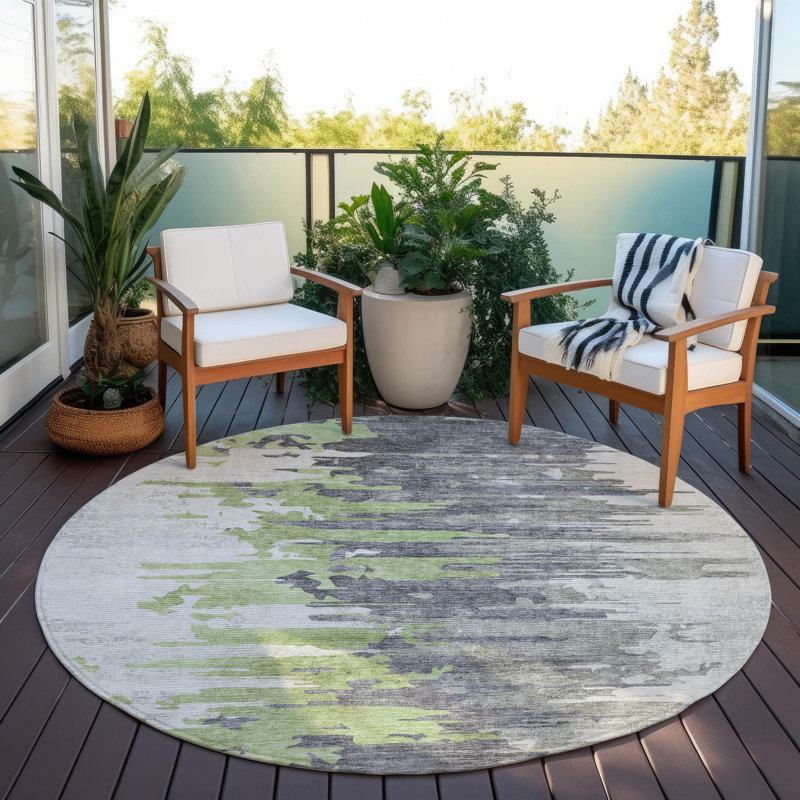  Emblyn Area Rug, Round 8'