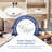 Eclisse Oval Vessel Bathroom Sink in White, 16" L x 13" W Vitreous China Modern Sink-94888455