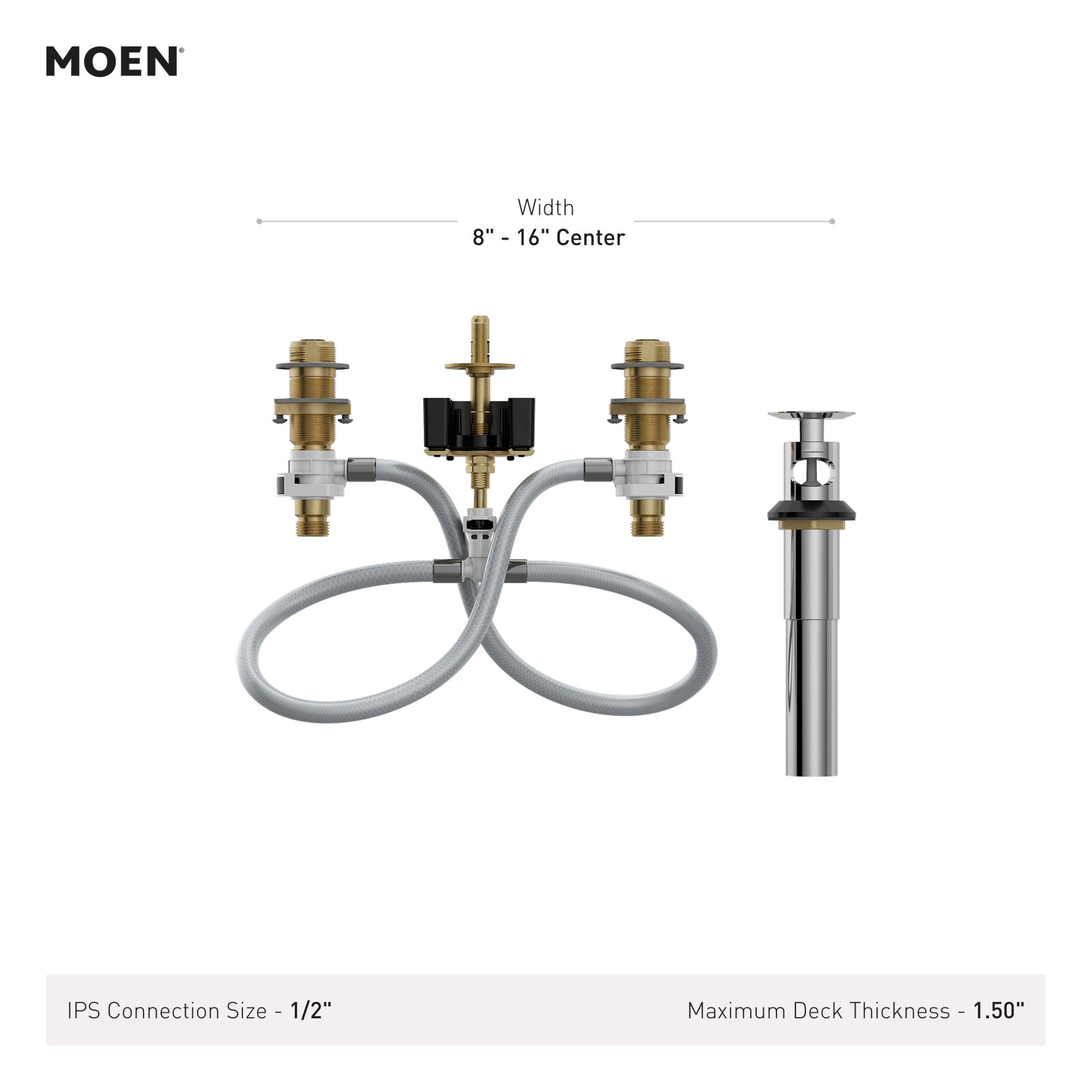 M-Pact Widespread Faucet Rough-In Valve