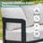 Aluminum 3-Person Patio Sofa With Thick Cushions-1547176691