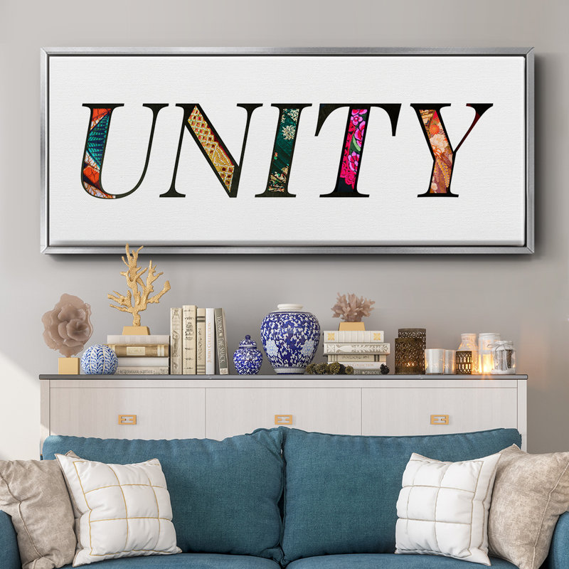 Unity - toile encadrée, H 8 po x l 20 po