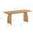 Dining Set, Mid-Century Modern Wooden Table & Upholstered Chair Set For Home, Kitchen, Dining Room-108814409-108814405
