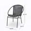 Chaise d'appoint de patio (ensemble de 2)-1649064075