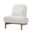 Chaise d'appoint rembourrée sans accoudoirs Hamilton-130619991-130619992