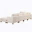 Modular Sectional Sofa with Ottoman L Shaped Corner Sectional for Living Room