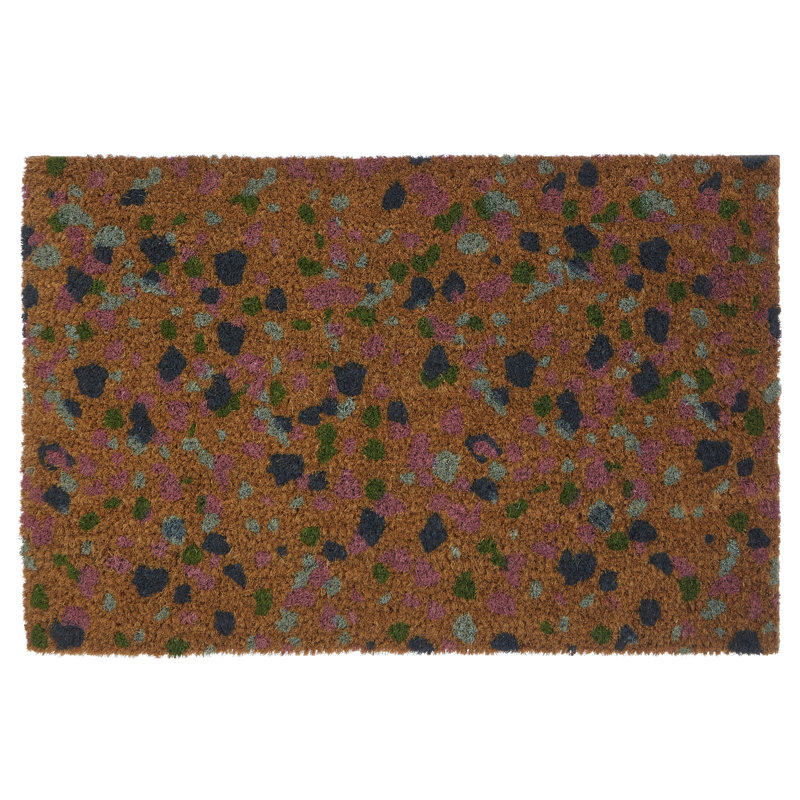 Keziah Non-Slip Polka Dots Doormat